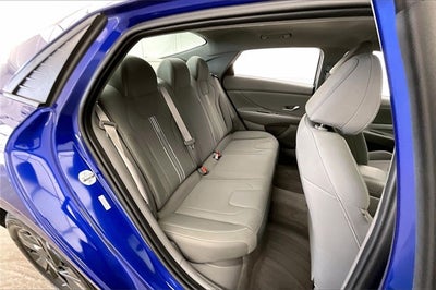 2023 Hyundai Elantra Hybrid Blue