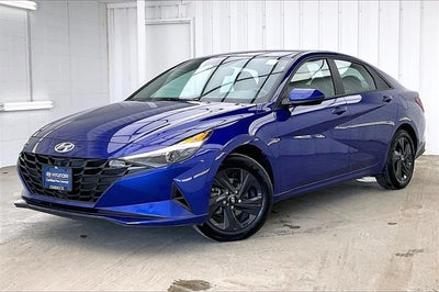2023 Hyundai Elantra Hybrid Blue
