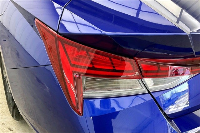 2023 Hyundai Elantra Hybrid Blue