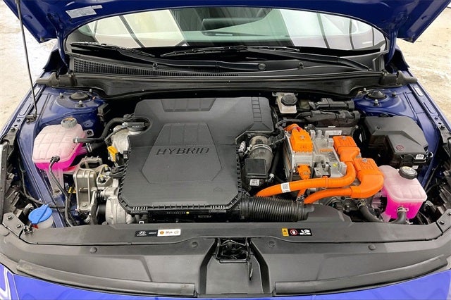 2023 Hyundai Elantra Hybrid Blue
