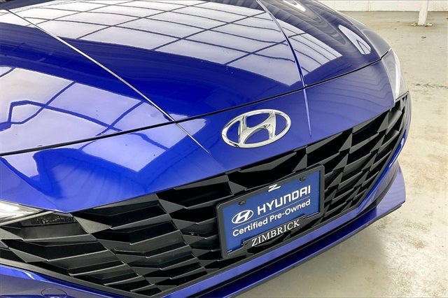 2023 Hyundai Elantra Hybrid Blue