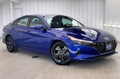 2023 Hyundai Elantra Hybrid Blue