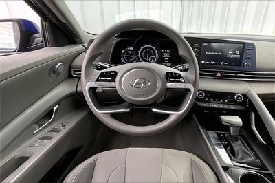 2023 Hyundai Elantra Hybrid Blue