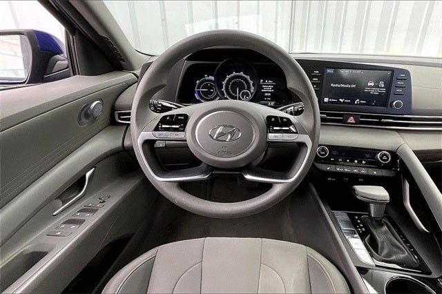 2023 Hyundai Elantra Hybrid Blue