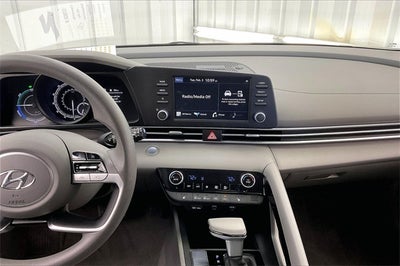 2023 Hyundai Elantra Hybrid Blue