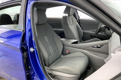 2023 Hyundai Elantra Hybrid Blue