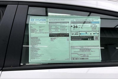 2026 Hyundai Elantra SEL Sport