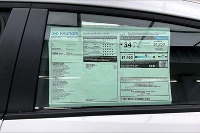2026 Hyundai Elantra SEL Sport