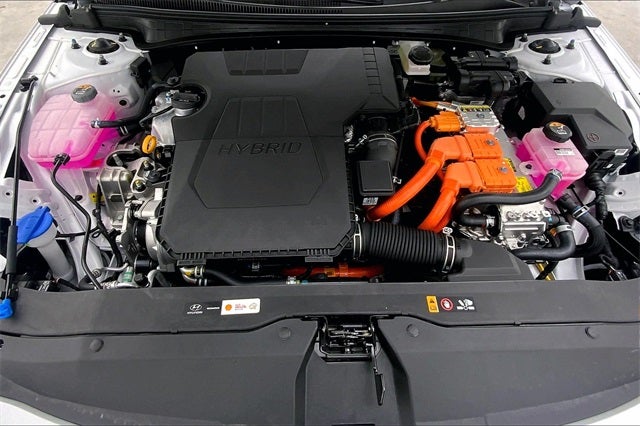 2025 Hyundai Elantra Hybrid Blue