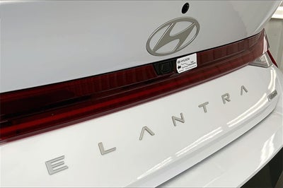 2025 Hyundai Elantra Hybrid Blue