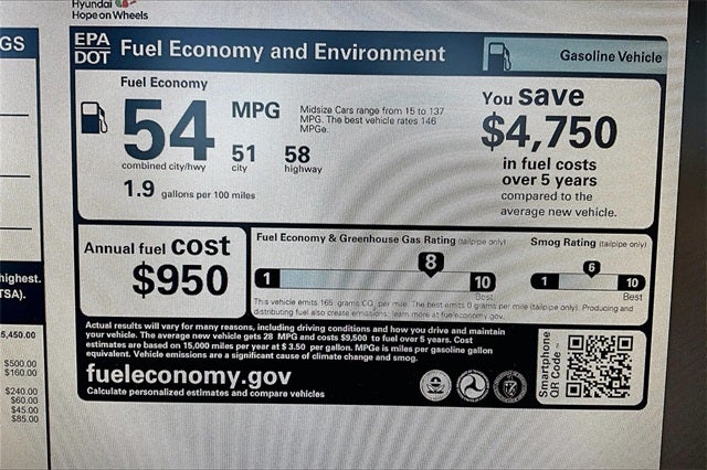 2025 Hyundai Elantra Hybrid Blue