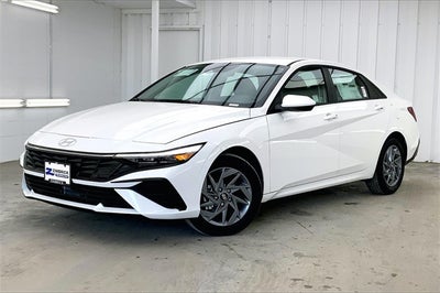 2025 Hyundai Elantra Hybrid Blue