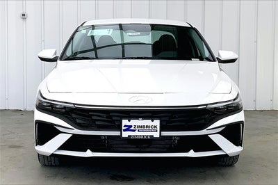 2025 Hyundai Elantra Hybrid Blue