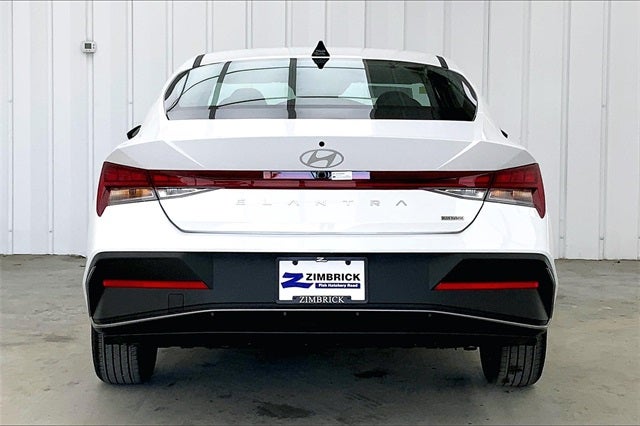 2025 Hyundai Elantra Hybrid Blue