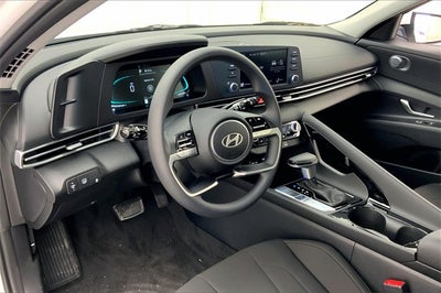 2025 Hyundai Elantra Hybrid Blue