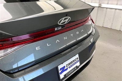 2026 Hyundai Elantra Hybrid Blue
