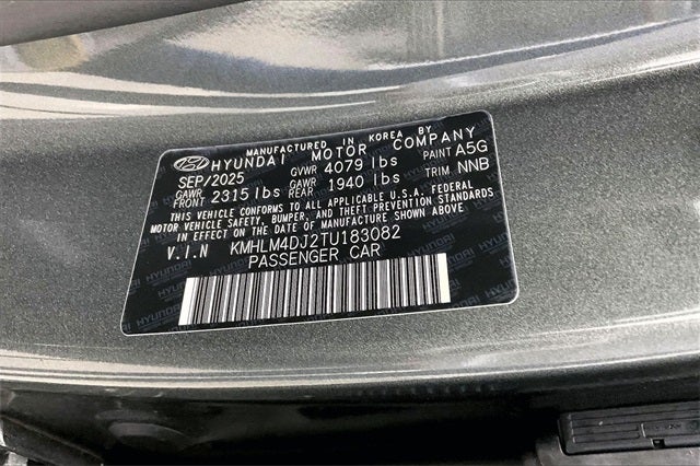 2026 Hyundai Elantra Hybrid Blue