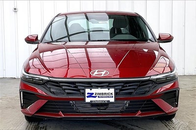 2026 Hyundai Elantra Hybrid Blue