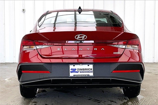 2026 Hyundai Elantra Hybrid Blue