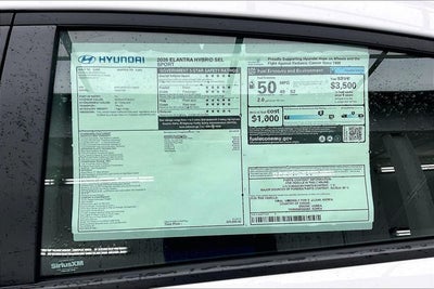 2026 Hyundai Elantra Hybrid SEL Sport
