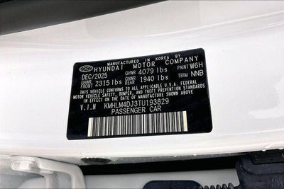 2026 Hyundai Elantra Hybrid SEL Sport