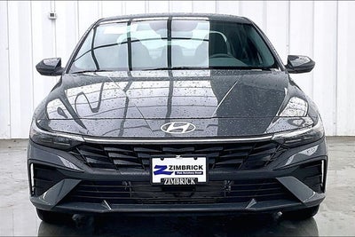 2026 Hyundai Elantra Hybrid Blue