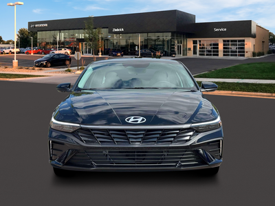 2026 Hyundai Elantra Hybrid Blue