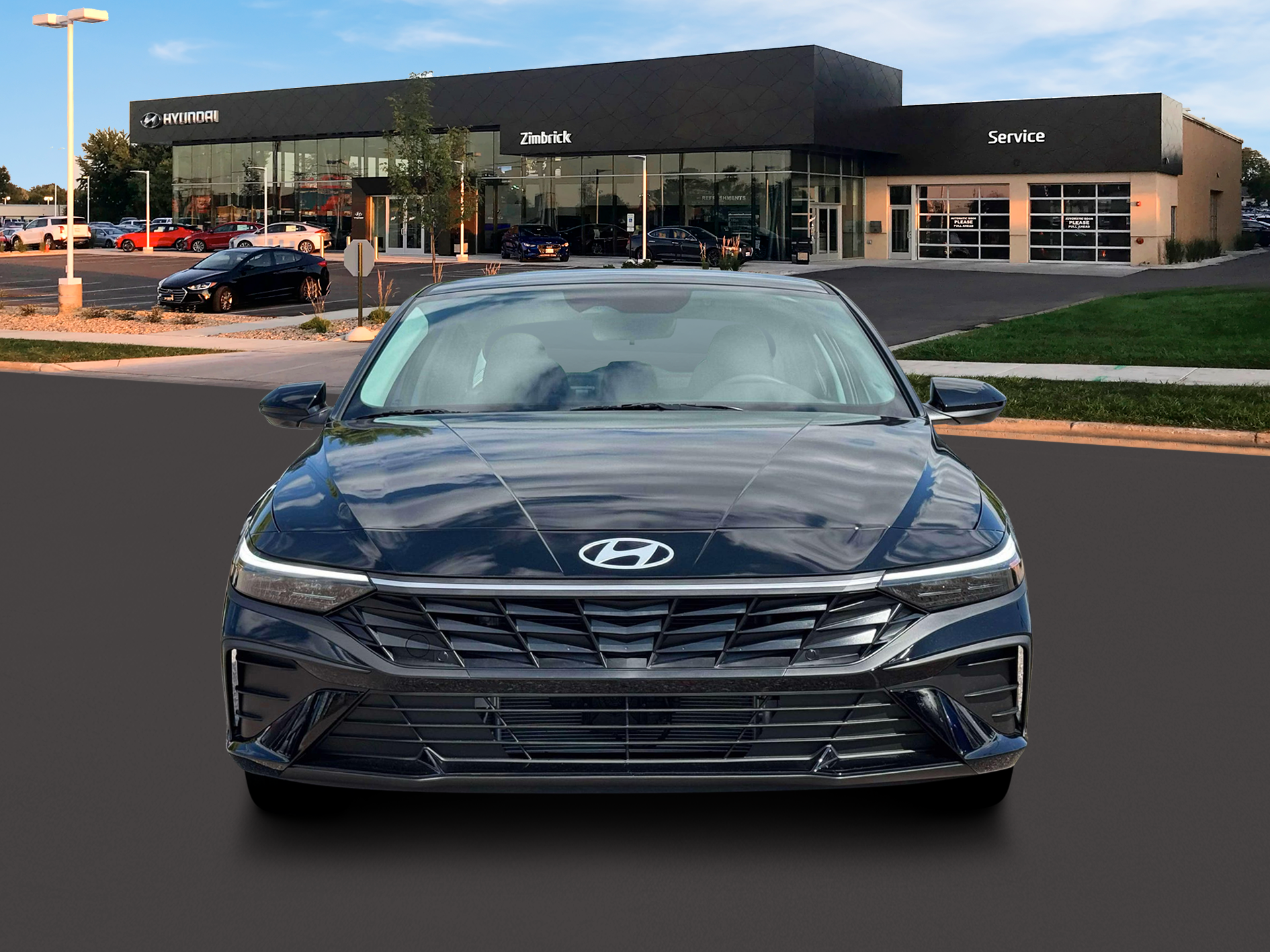 2026 Hyundai Elantra Hybrid Blue