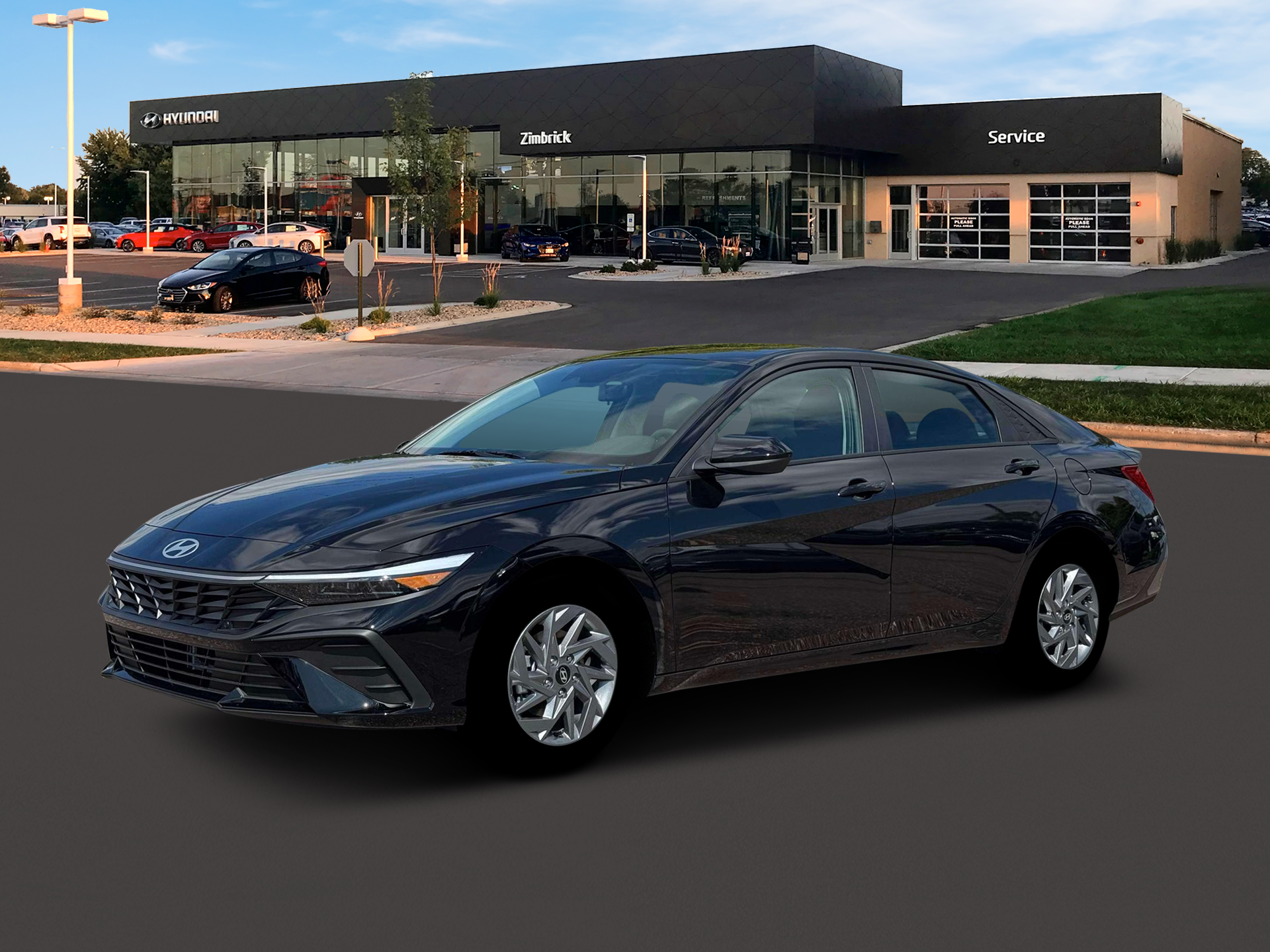 2026 Hyundai Elantra Hybrid Blue