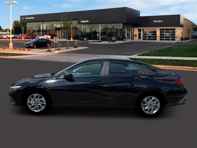 2026 Hyundai Elantra Hybrid Blue