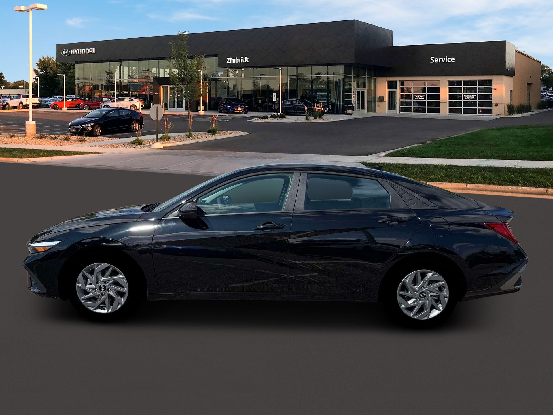 2026 Hyundai Elantra Hybrid Blue