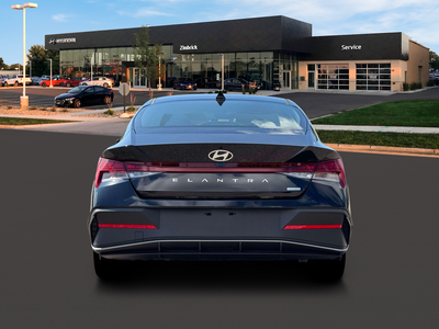 2026 Hyundai Elantra Hybrid Blue