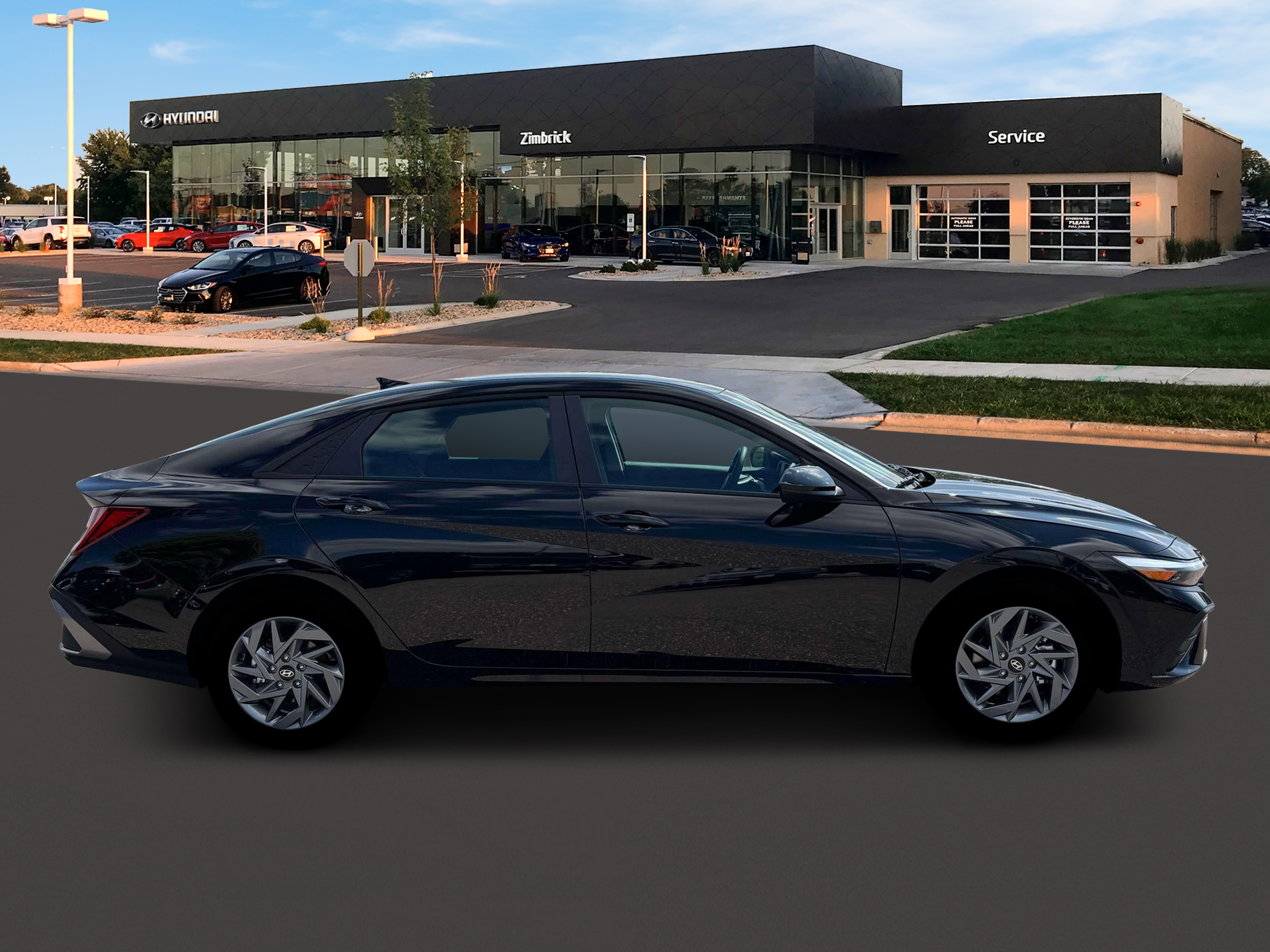 2026 Hyundai Elantra Hybrid Blue