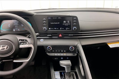 2026 Hyundai Elantra Hybrid Blue