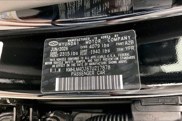 2026 Hyundai Elantra Hybrid Blue