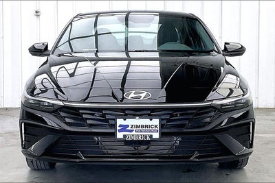 2026 Hyundai Elantra Hybrid Blue