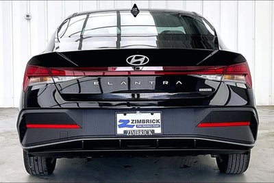 2026 Hyundai Elantra Hybrid Blue