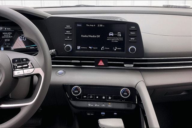 2026 Hyundai Elantra Hybrid Blue