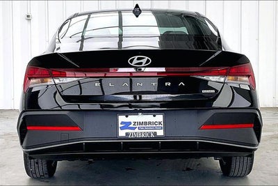 2026 Hyundai Elantra Hybrid Blue