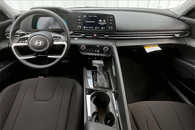 2026 Hyundai Elantra Hybrid Blue