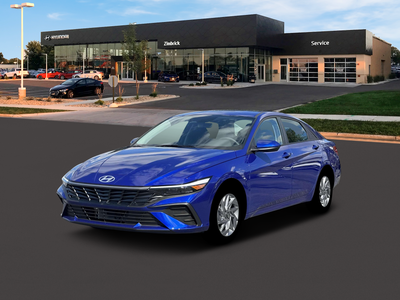 2026 Hyundai Elantra Hybrid Blue