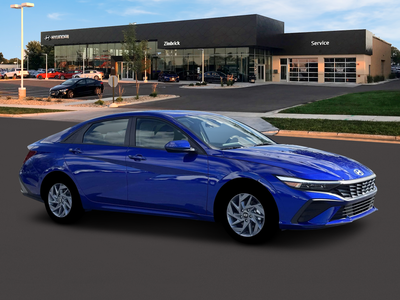 2026 Hyundai Elantra Hybrid Blue