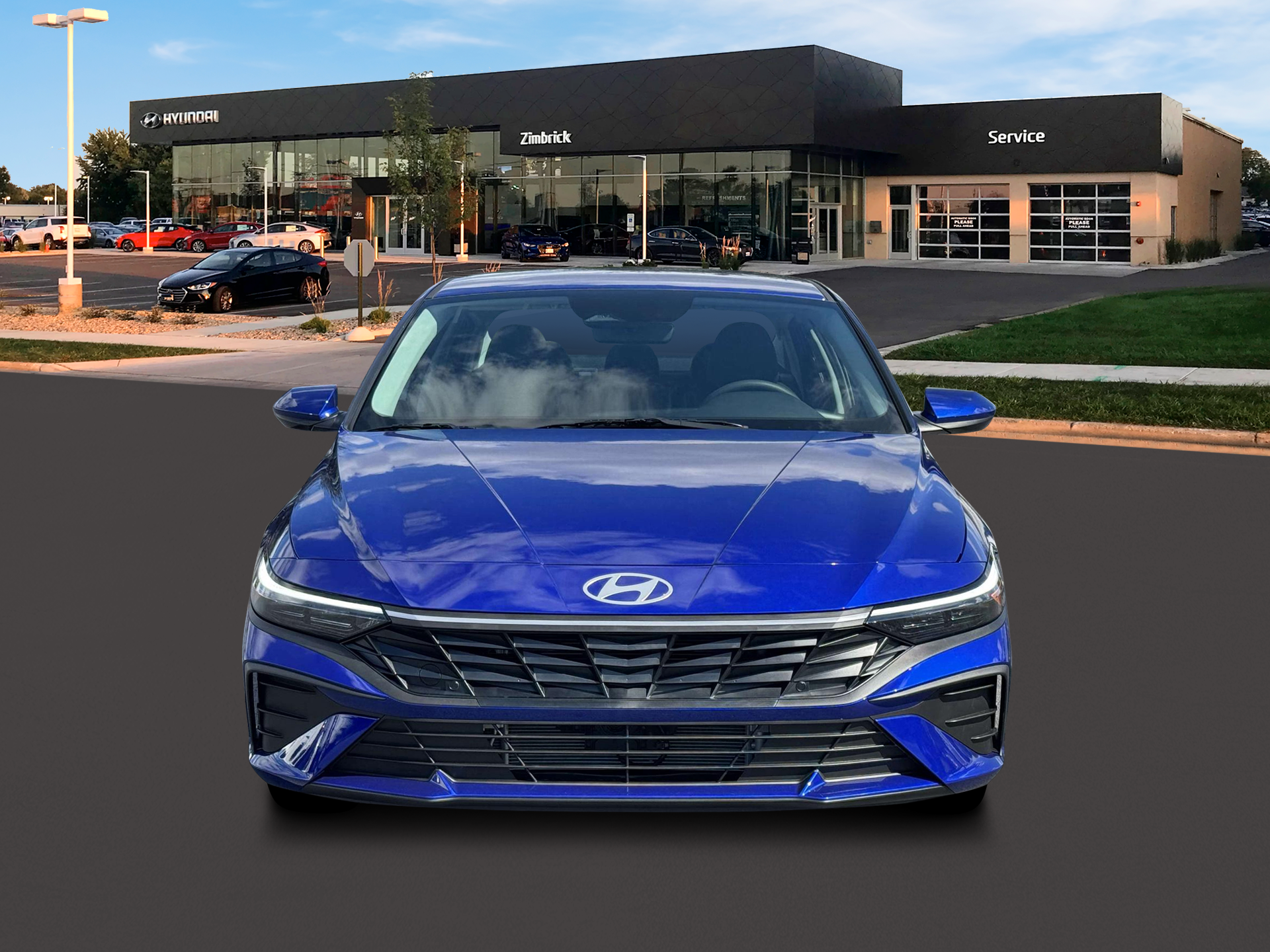 2026 Hyundai Elantra Hybrid Blue