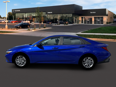 2026 Hyundai Elantra Hybrid Blue