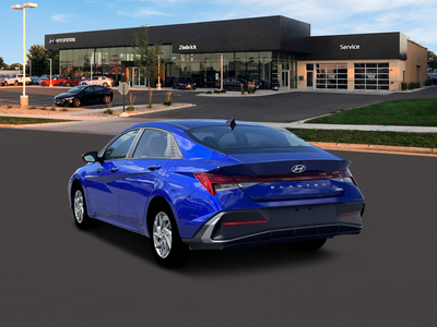 2026 Hyundai Elantra Hybrid Blue