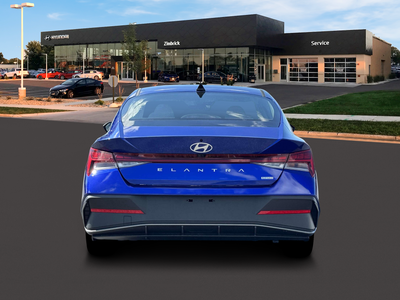 2026 Hyundai Elantra Hybrid Blue