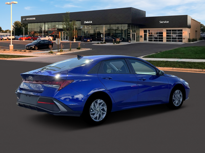 2026 Hyundai Elantra Hybrid Blue