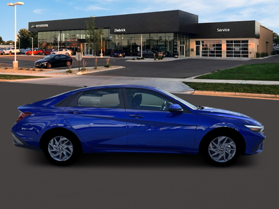 2026 Hyundai Elantra Hybrid Blue