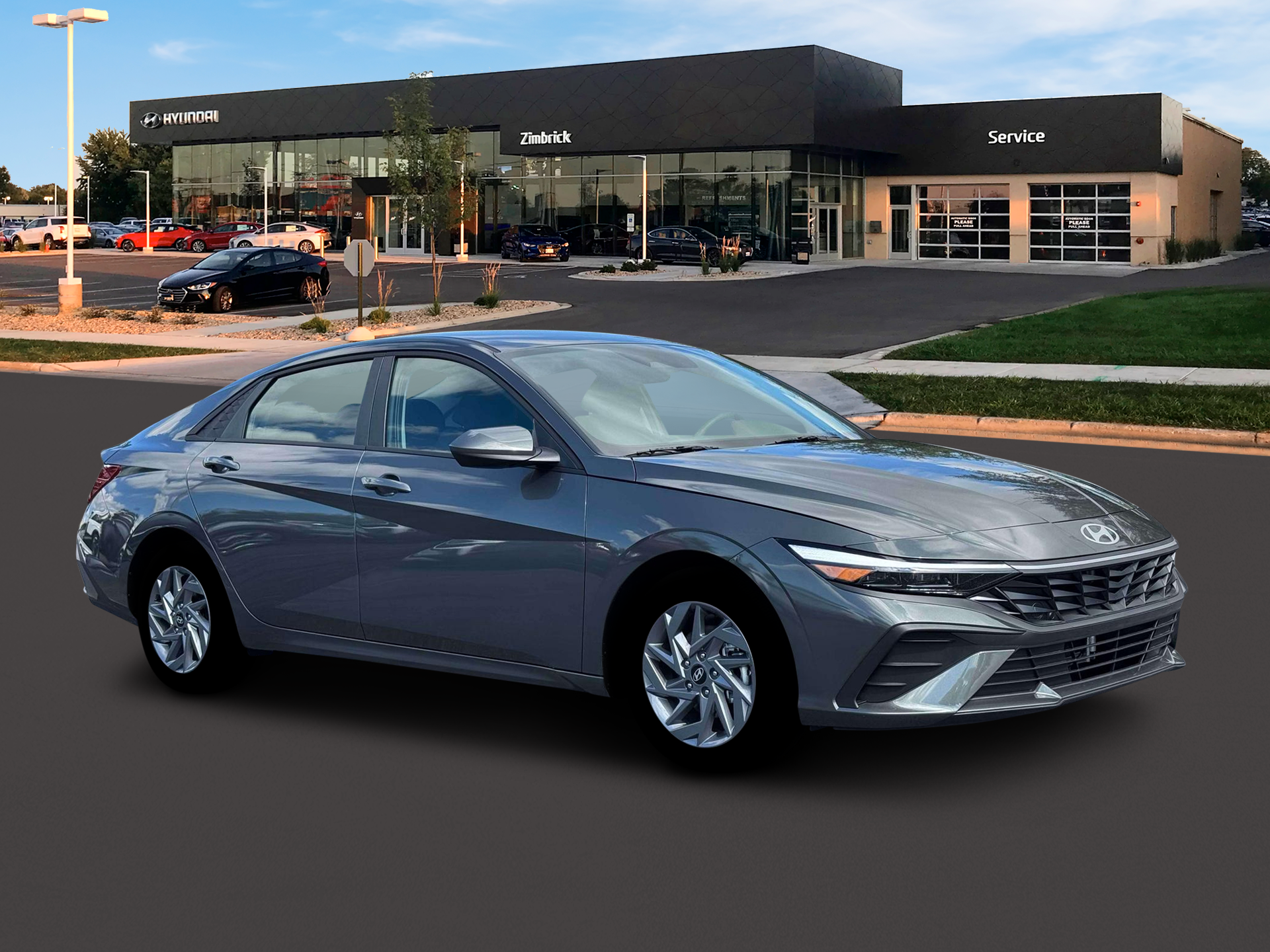 2026 Hyundai Elantra Hybrid Blue