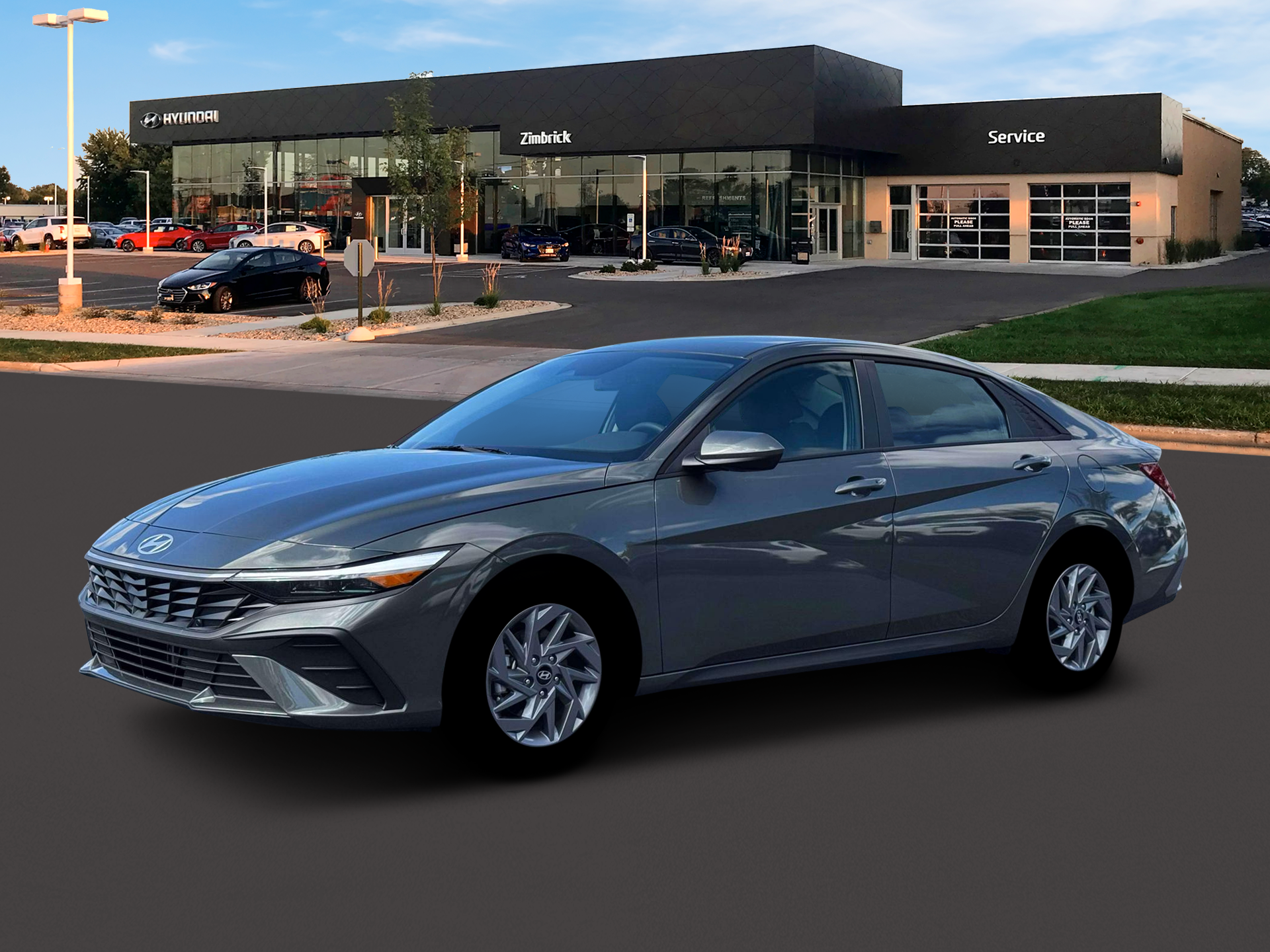 2026 Hyundai Elantra Hybrid Blue